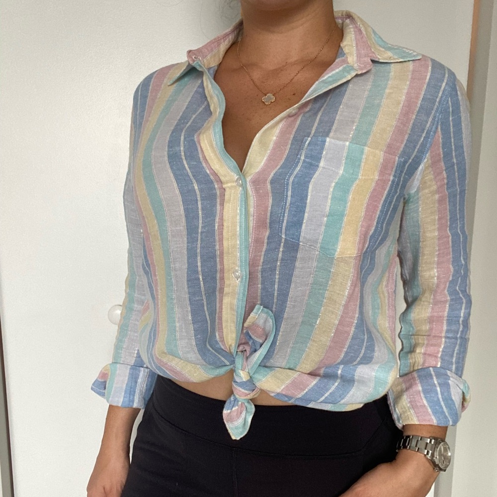 Rails Charlie Stripe Top - image 3